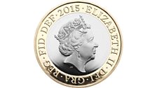 The new coinage portrait of Her Majesty the Queen