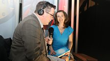 John with Roisin Fitzpatrick, author of 'Taking Heaven Lightly'