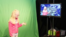 There was a lot of fun had presenting the weather forecast!