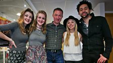 The Shires and Ward Thomas with Paul Sexton