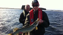 Pike Fishermen on Lake of Menteith