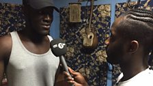 Twin B finds out how the #GhanaXchange track is shaping up with Stormzy