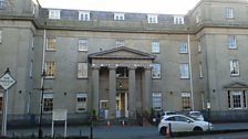 Shrewsbury's Parade Shopping Centre, the old Royal Salop Infirmary building