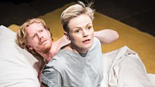 Michael Shaeffer (Jarron) and Maxine Peake (Dana)