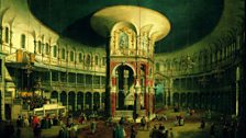 Canaletto, The Interior of the Rotunda, Ranelagh