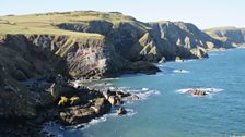 St Abbs Head on the Smugglers Trail