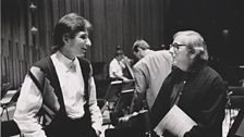 Michael Tilson Thomas and Andre Previn