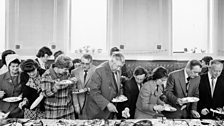 Martin Parr, Mayor of Todmorden’s inaugural banquet, Calderdale.