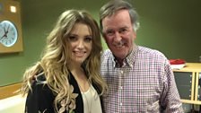 Ella Henderson with Sir Terry