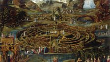 Lodewijk Toeput (Pozzoserrato), Pleasure Garden with a Maze, c. 1579-84