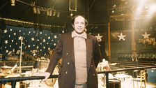 Pierre Boulez at the Roundhouse, 1974.