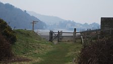 Towards Conwy Castle