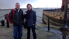 Paul talks to Tony Crowley, author of 'Scouse:A Cultural History" on the banks of the River Mersey