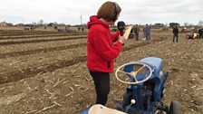 A vintage machinery event at Stanfield seemed to be the site of clue four