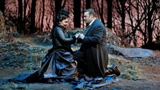 Joseph Calleja as Edgardo and Albina Shagimuratova in the title role