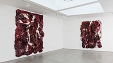 Anish Kapoor installation at the Lisson Gallery