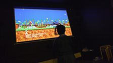 Kids playing at National Videogame Arcade