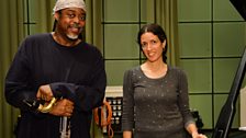 Courtney Pine and Zoe Rahman in session