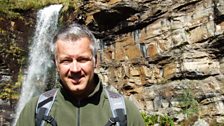 Derek and Nant MelynWaterfall