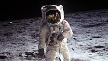 Buzz Aldrin on the Moon