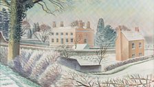 Eric Ravilious, The Vicarage in Winter, 1935