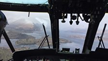 Loch Lomond from a Sea King