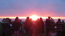 Easter Sunday Sunrise at Happisburgh