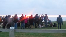 Easter Sunday Sunrise at Happisburgh