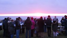 Easter Sunday Sunrise Service at Happisburgh