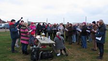 Easter Sunday Sunrise Service at Happisburgh