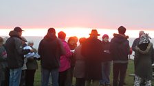 Easter Sunday Sunrise Service at Happisburgh