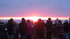 Easter Sunday Sunrise Service at Happisburgh