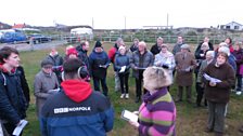 Easter Sunday Sunrise Service at Happisburgh