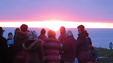 Easter Sunday Sunrise Service at Happisburgh