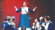 Fiona McAndrew as Marie in The Daughter of the Regiment - ETO Autumn 1998 Tour