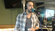 Shayne Ward warming Up