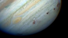 2. Comet Shoemaker Levy hits Jupiter