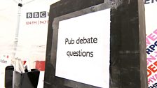 Our Pub Debates Ballot Box