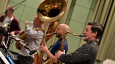 Hackney Colliery Band in session