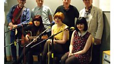 Ashley Hutchings with The Velveteens, Gerry McNeice and David and Lee Durberville at ý Leeds