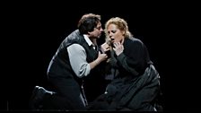 Eva-Maria Westbroek as Santuzza and Marcelo Alvarez as Turiddu