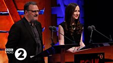 Our presenters for the night, Mark Radcliffe and Julie Fowlis