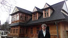 Tom at Villa Atma, Zakopane