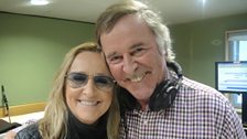 Sir Terry Wogan with his guest Melissa Etheridge