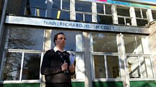 Ben McGrail at Richard Huish College