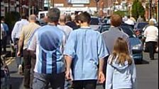 The Sky Blues beat Derby County 6-2 on a memorable last day at Highfield Road on Saturday, 30 April 2005.