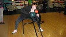 After a few failed attempts, Sophie decided they needed some help to score a strike!