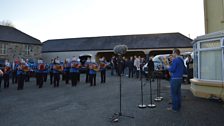 Marty Mone Playing With Mullabrack Accordian Band