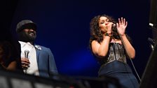 Gregory Porter and Rebecca Ferguson