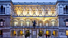 The Burlington House façade